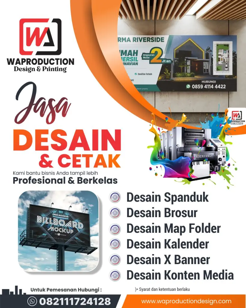 desain brosur
