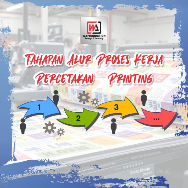 Tahapan Alur Proses Kerja Percetakan / Printing