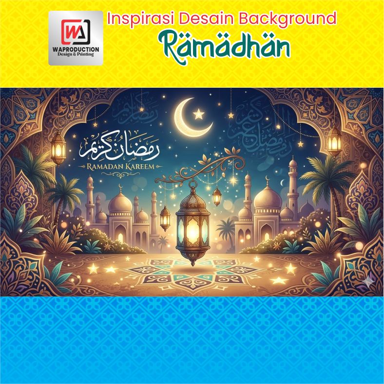 Inspirasi Desain Background Ramadhan