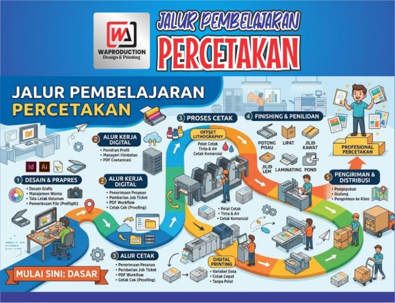 Jalur Pembelajaran Percetakan