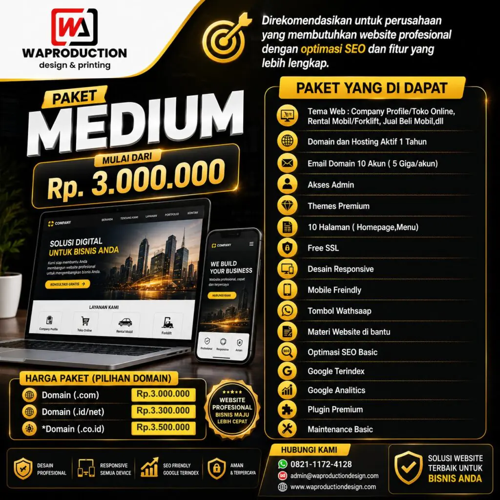 jasa website